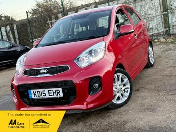 Kia Picanto 1.25 3 Hatchback 5dr Petrol Auto Euro 5 (84 bhp)