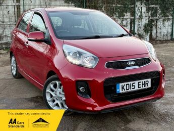 Kia Picanto 1.25 3 Hatchback 5dr Petrol Auto Euro 5 (84 bhp)