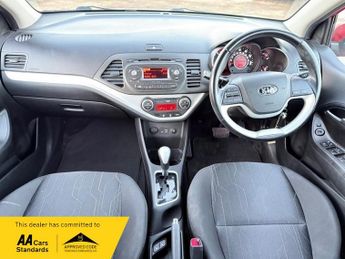 Kia Picanto 1.25 3 Hatchback 5dr Petrol Auto Euro 5 (84 bhp)