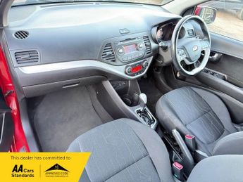 Kia Picanto 1.25 3 Hatchback 5dr Petrol Auto Euro 5 (84 bhp)