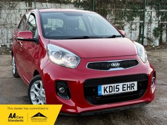 Kia Picanto 1.25 3 Hatchback 5dr Petrol Auto Euro 5 (84 bhp)