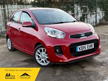 Kia Picanto 1.25 3 Hatchback 5dr Petrol Auto Euro 5 (84 bhp)