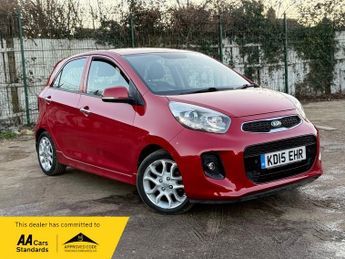 Kia Picanto 1.25 3 Hatchback 5dr Petrol Auto Euro 5 (84 bhp)