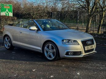 Audi A3 Cabriolet 2.0 TFSI S line Convertible S Tronic 200 Bhp | Full History (13 