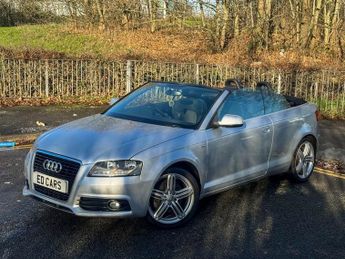 Audi A3 Cabriolet 2.0 TFSI S line Convertible S Tronic 200 Bhp | Full History (13 