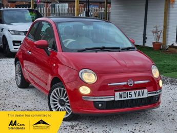 Fiat 500 1.2 Lounge Euro 6 (s/s) 3dr