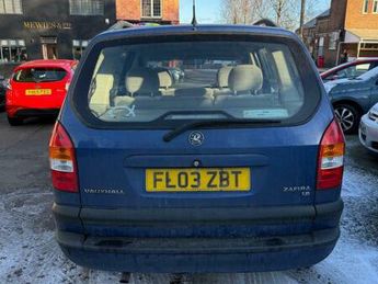 Vauxhall Zafira 1.8i Comfort SE 5dr