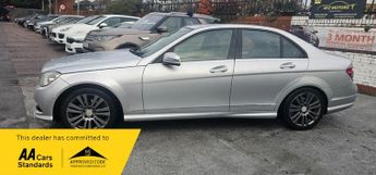 Mercedes-Benz C Class 2.1 C200 CDI Sport Saloon 4dr Diesel Auto Euro 4 (136 ps)