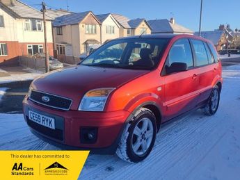 Ford Fusion 1.6 Zetec Hatchback 5dr Petrol Automatic (179 g/km, 99 bhp)