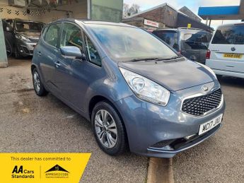 Kia Venga 2, AUTO, 2 OWNERS, FULL HISTORY, BLUE, ONLY 38,614 MILES