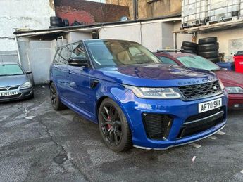 Land Rover Range Rover Sport 5.0 P575 V8 SVR Auto 4WD Euro 6 (s/s) 5dr