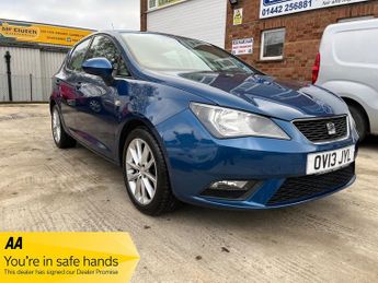 SEAT Ibiza TOCA, 5 Door Apollo Blue Metallic Paint. Only 44,044 Miles. Ecce