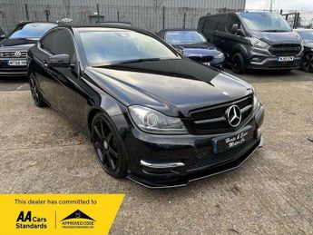 Mercedes C Class 1.6 C180 BlueEfficiency AMG Sport G-Tronic+ Euro 5 (s/s) 2dr