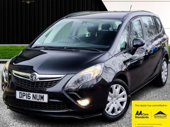 Vauxhall Zafira Tourer Exclusiv SAT NAV 1.4i Turbo MPV Petrol Low Mileage 57000 