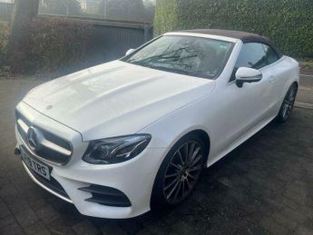 Mercedes E Class 2.0 E220d AMG Line Cabriolet G-Tronic+ Euro 6 (s/s) 2dr