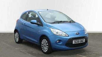 Ford Ka 1.2 Zetec Hatchback 3dr Petrol Manual Euro 5 (s/s) (69 ps)