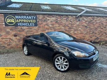 Volkswagen Golf TDi 1.6 TDI BlueMotion Tech S Cabriolet Euro 5 (s/s) 2dr