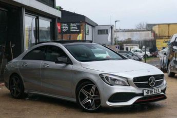 Mercedes CLA 2.0 CLA250 AMG WhiteArt Coupe 4dr Petrol 7G-DCT 4MATIC Euro 6 (s
