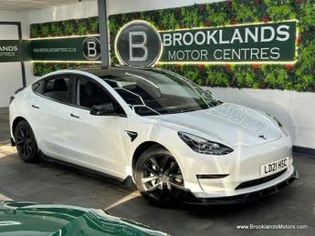 Tesla Model 3 LONG RANGE AWD [SAT NAV, LEATHER, HEATED SEATS, HEATED STEERING 