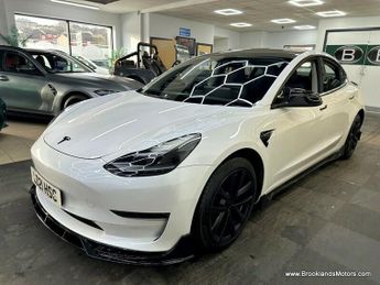 Tesla Model 3 LONG RANGE AWD [SAT NAV, LEATHER, HEATED SEATS, HEATED STEERING 