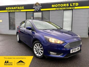 Ford Focus 1.0T EcoBoost Titanium Hatchback 5dr Petrol Manual Euro 6 (s/s) 