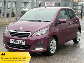 Peugeot 108 1.0 Active Hatchback 5dr Petrol 2 Tronic Euro 6 (68 ps)