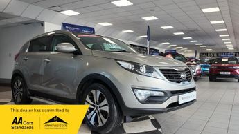 Kia Sportage CRDI 3 SAT NAV LEATHER PANO ROOF 63 PLATE