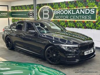 BMW 520 520d M SPORT [9X SERVICES, SAT NAV, LEATHER & HEATED SEATS]