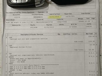 Audi A4 Avant 2.0 TDI S line Multitronic Euro 5 (s/s) 5dr