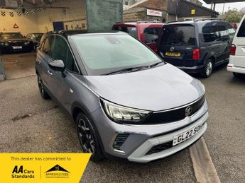 Vauxhall Crossland 1,5TD ELITE EDITION, AUTO, 1 OWNER, GREY WITH BLACK, FVSH, RARE 