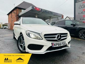 Mercedes C Class 2.1 C220d AMG Line (Premium Plus) 7G-Tronic+ Euro 6 (s/s) 4dr