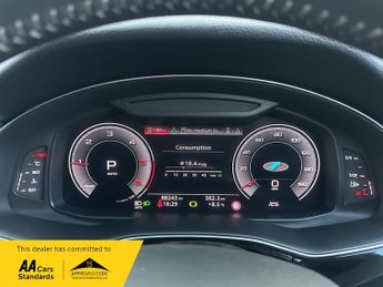 Audi Q7 AUTO 7 SEATER 3.0 TDI V6 50 BLACK EDITION MHEV QUATTRO 281 BHP (