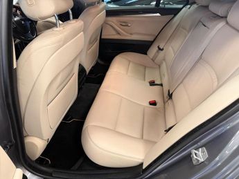 BMW 5 SERIES 520d SE TOURING CREAM LEATHER SAT NAV 14 PLATE E/SEATS