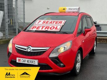 Vauxhall Zafira EXCLUSIV 1.4 TRUBO PETROL 7 SEATER 140 BHP