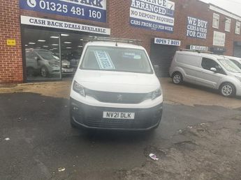 Peugeot Partner BLUEHDI PROFESSIONAL L1 NO VAT TO PAY ON THIS VAN air con parkin