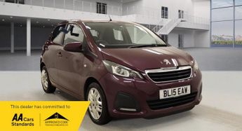 Peugeot 108 1.0 VTi Active Hatchback 5dr Petrol Manual Euro 5 Euro 5 (68 ps)