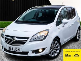 Vauxhall Meriva Meriva 1.4i VVt Ecotec MPV 61000k Petrol 12MOT(No Advisories) Se