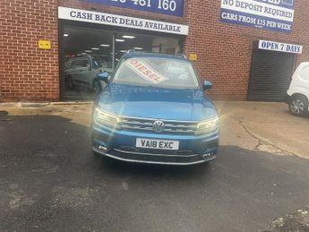 Volkswagen Tiguan SEL TDI BMT BUY NO DEPOSIT FROM £75 A WEEK SAT NAV PAN ROOF DAB 