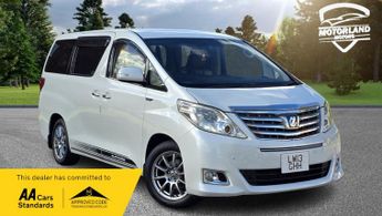 Toyota Alphard 2.4L PETROL AUTO 8 SEATS 5 DR