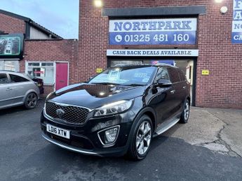 Kia Sorento CRDI KX-4 ISG buy nil dep & only £74 a week t&c sat nav dab radi
