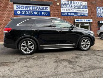 Kia Sorento CRDI KX-4 ISG buy nil dep & only £74 a week t&c sat nav dab radi