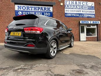 Kia Sorento CRDI KX-4 ISG buy nil dep & only £74 a week t&c sat nav dab radi