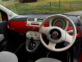 Fiat 500 1.2 Lounge Hatchback 3dr Petrol Dualogic Euro 4 (69 bhp)