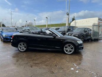 Audi A3 Cabriolet 1.4 TFSI CoD S line S Tronic Euro 6 (s/s) 2dr