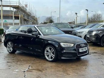 Audi A3 Cabriolet 1.4 TFSI CoD S line S Tronic Euro 6 (s/s) 2dr