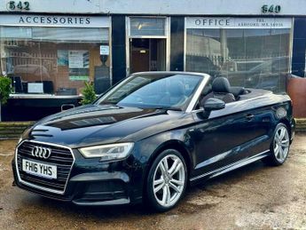 Audi A3 Cabriolet 1.4 TFSI CoD S line S Tronic Euro 6 (s/s) 2dr