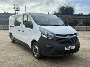 Vauxhall Vivaro 1.6 CDTi 2900 Crew Van L2 H1 Euro 6 5dr (6 Seat)