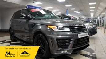 Land Rover Range Rover Sport SDV6 AUTOBIOGRAPHY DYNAMIC 14 PLATE SAT NAV TWO TONE LEATHER PAN