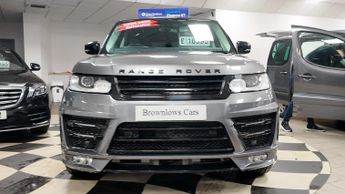 Land Rover Range Rover Sport SDV6 AUTOBIOGRAPHY DYNAMIC 14 PLATE SAT NAV TWO TONE LEATHER PAN