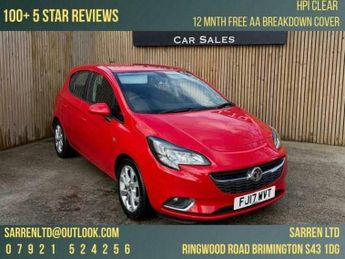 Vauxhall Corsa 1.4i ecoFLEX SRi Euro 6 5dr
